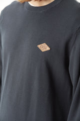 LYROK KNIT SWEATER __color:Dark_Blue#18