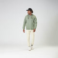 BASEMENT ZIP HOODIE __color:Green_Spray#8