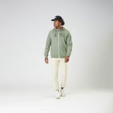 BASEMENT ZIP HOODIE __color:Green_Spray#8