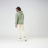 BASEMENT ZIP HOODIE __color:Green_Spray#9