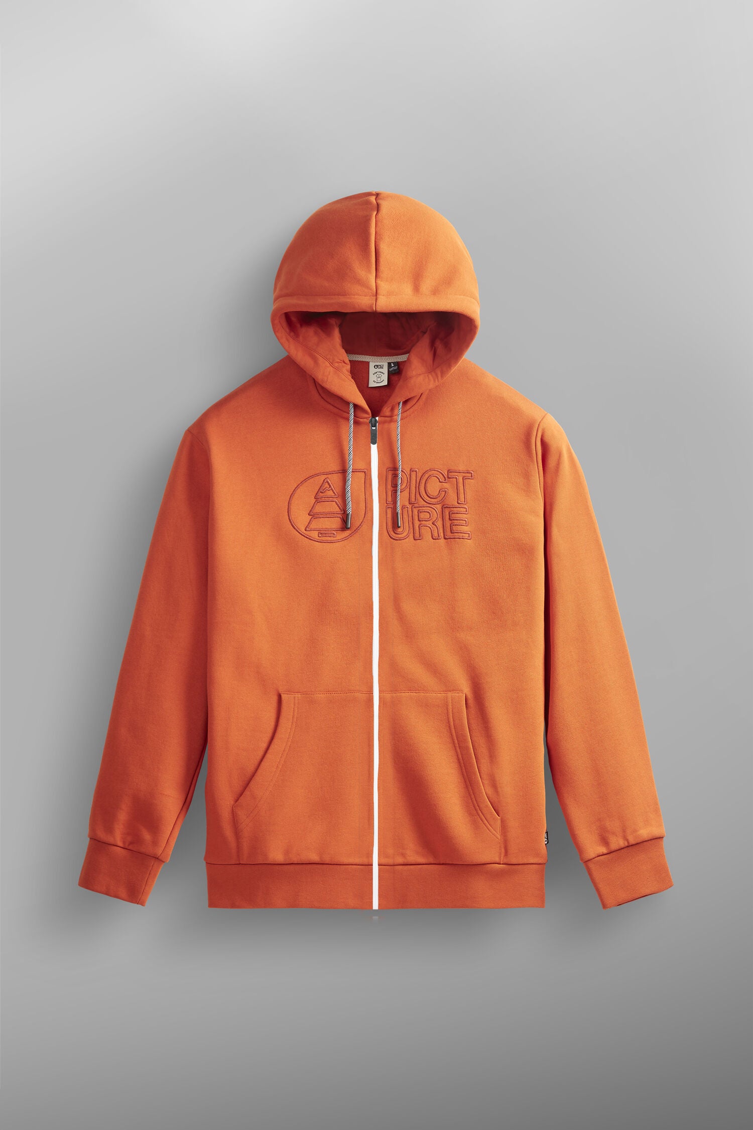 BASEMENT ZIP HOODIE __color:Red_Clay#22