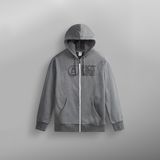 BASEMENT ZIP HOODIE __color:Dark_Grey_Melange#5