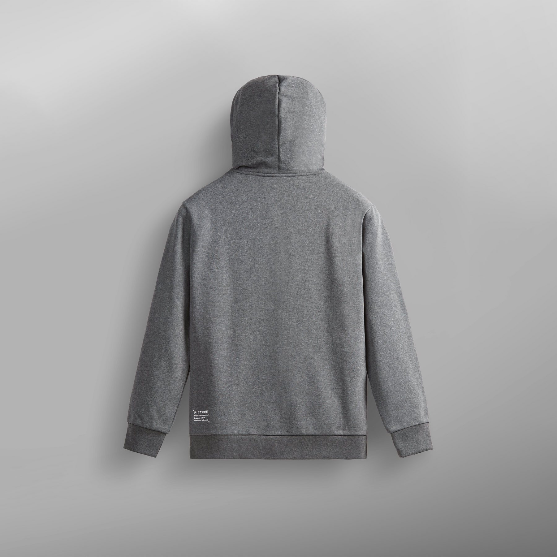 BASEMENT ZIP HOODIE __color:Dark_Grey_Melange#6