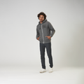 BASEMENT ZIP HOODIE __color:Dark_Grey_Melange#2