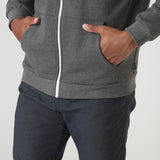BASEMENT ZIP HOODIE __color:Dark_Grey_Melange#3