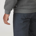 BASEMENT ZIP HOODIE __color:Dark_Grey_Melange#4