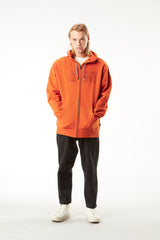 BASEMENT ZIP HOODIE __color:Red_Clay#18