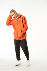 BASEMENT ZIP HOODIE __color:Red_Clay#20