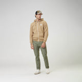 HAMELTON ZIP HOODIE __color:Dark_Stone#20