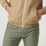HAMELTON ZIP HOODIE __color:Dark_Stone#23