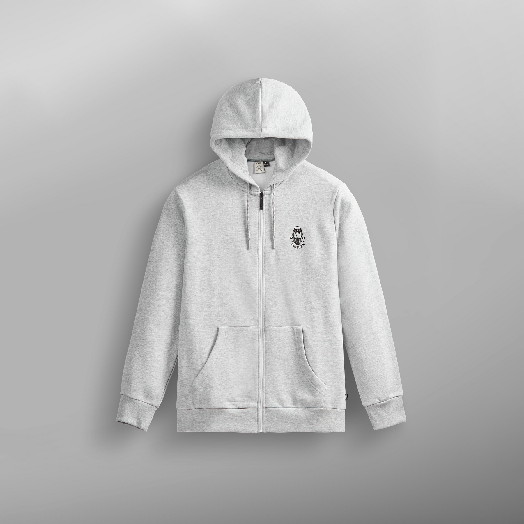 CHEWKO ZIP HOODIE __color:Grey_Melange#29