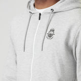 CHEWKO ZIP HOODIE __color:Grey_Melange#26