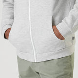 CHEWKO ZIP HOODIE __color:Grey_Melange#27