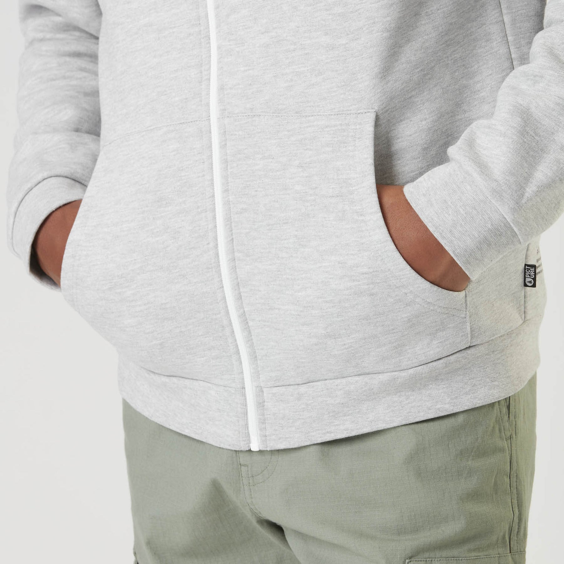 CHEWKO ZIP HOODIE __color:Grey_Melange#27