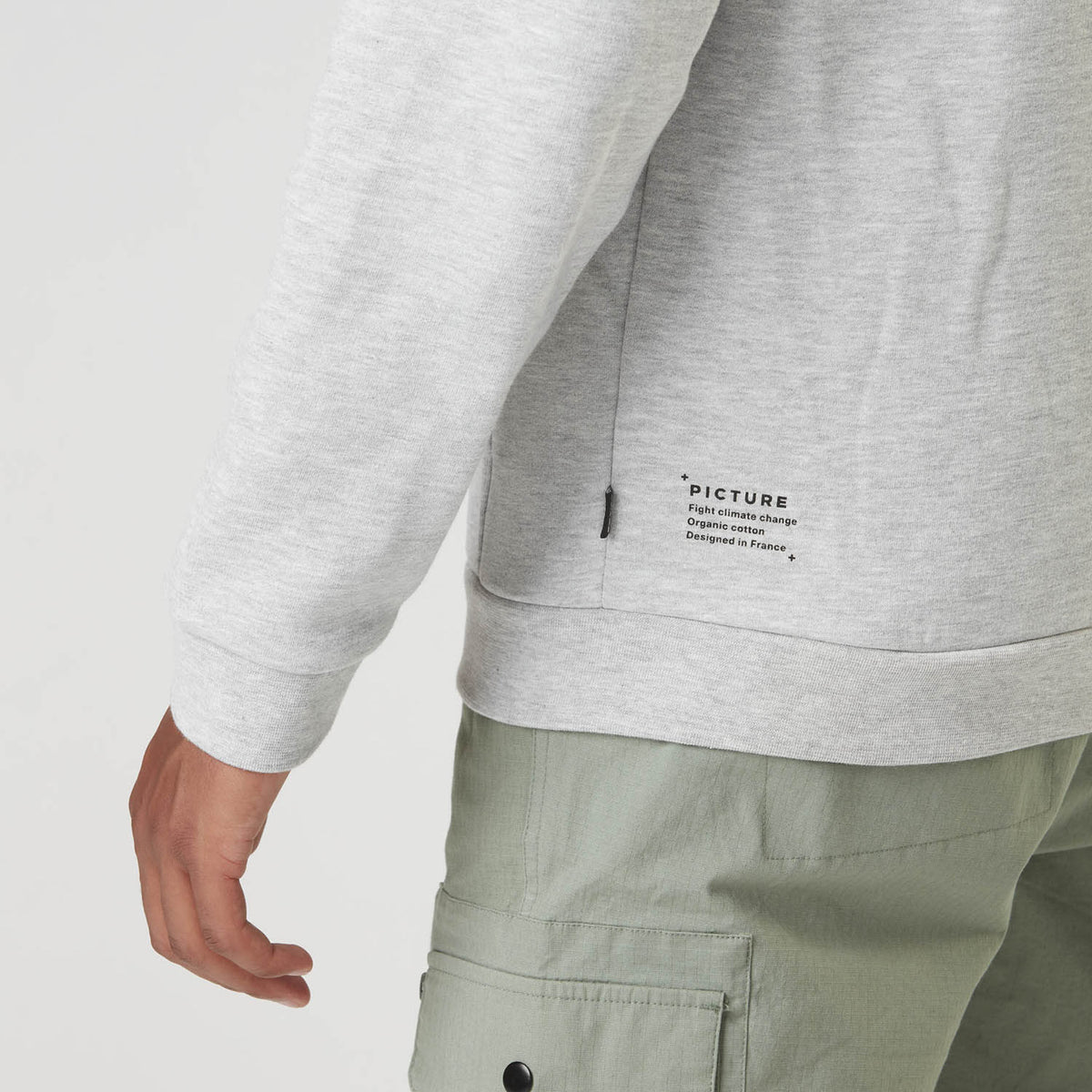 CHEWKO ZIP HOODIE __color:Grey_Melange#28