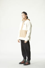 PEMBERTON ZIP FLEECE __color:Tofu-Tannin#26