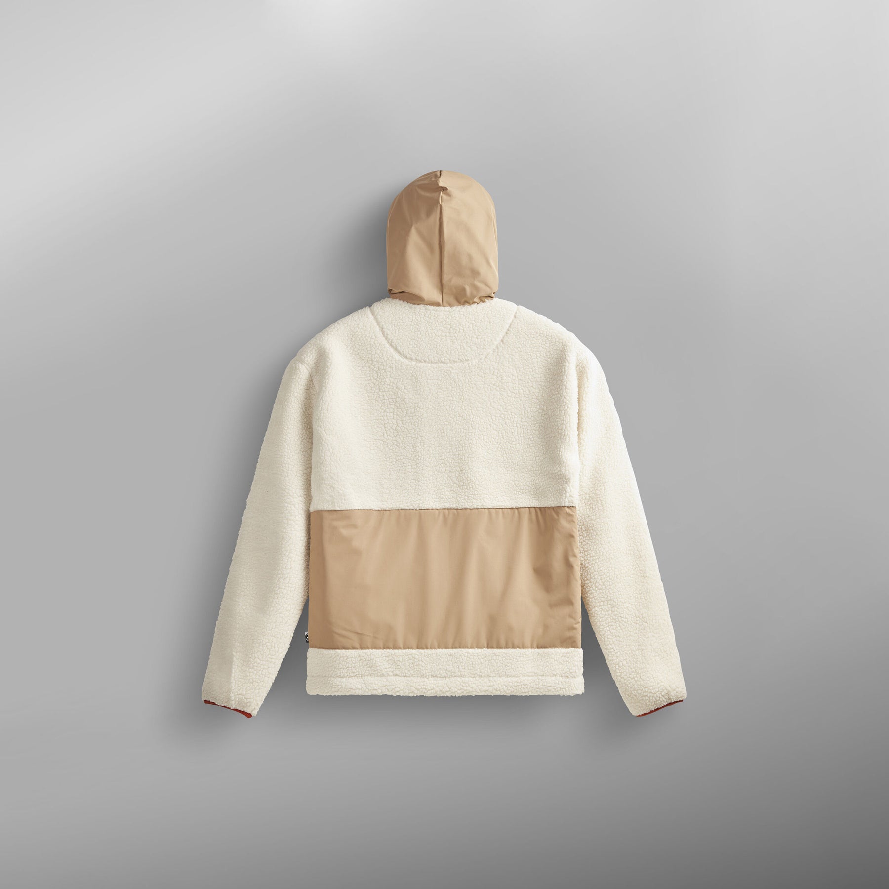 PEMBERTON ZIP FLEECE __color:Tofu-Tannin#23