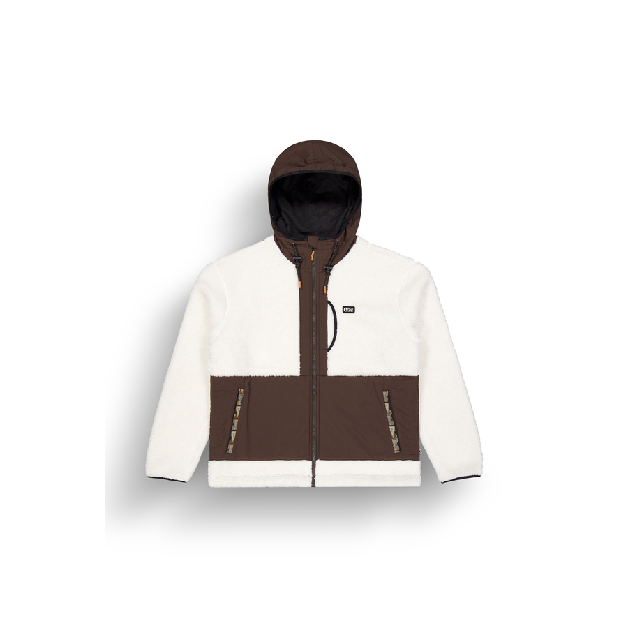PEMBERTON ZIP FLEECE __color:Tofu_Chicory_Coffee#19