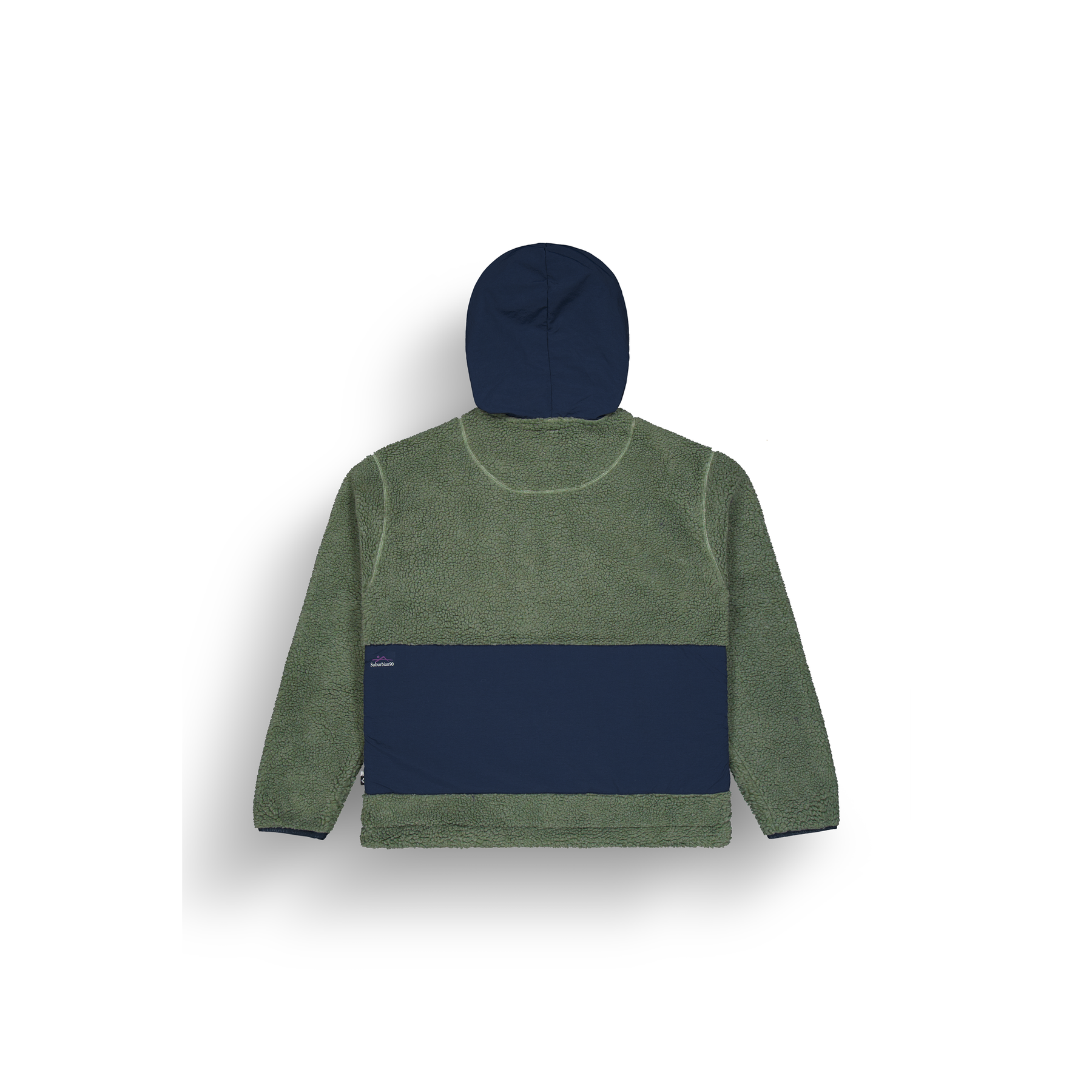 PEMBERTON ZIP FLEECE __color:Green_Spray_Dark_Blue#14
