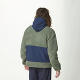 PEMBERTON ZIP FLEECE __color:Green_Spray_Dark_Blue#10