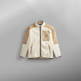 QUILCHENA ZIP FLEECE __color:Tofu-Tannin#23