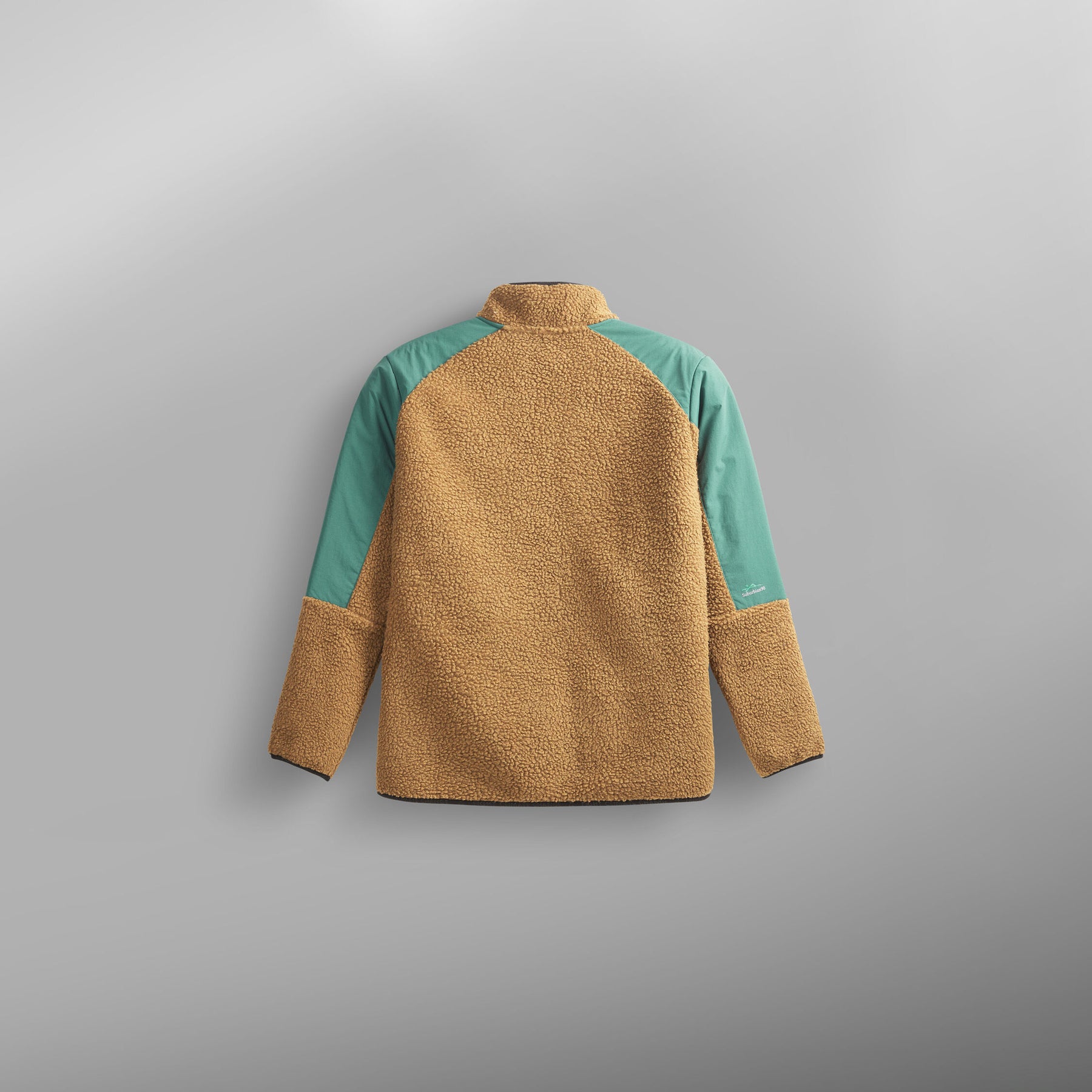 QUILCHENA ZIP FLEECE __color:Chocolate-Bayberry#5