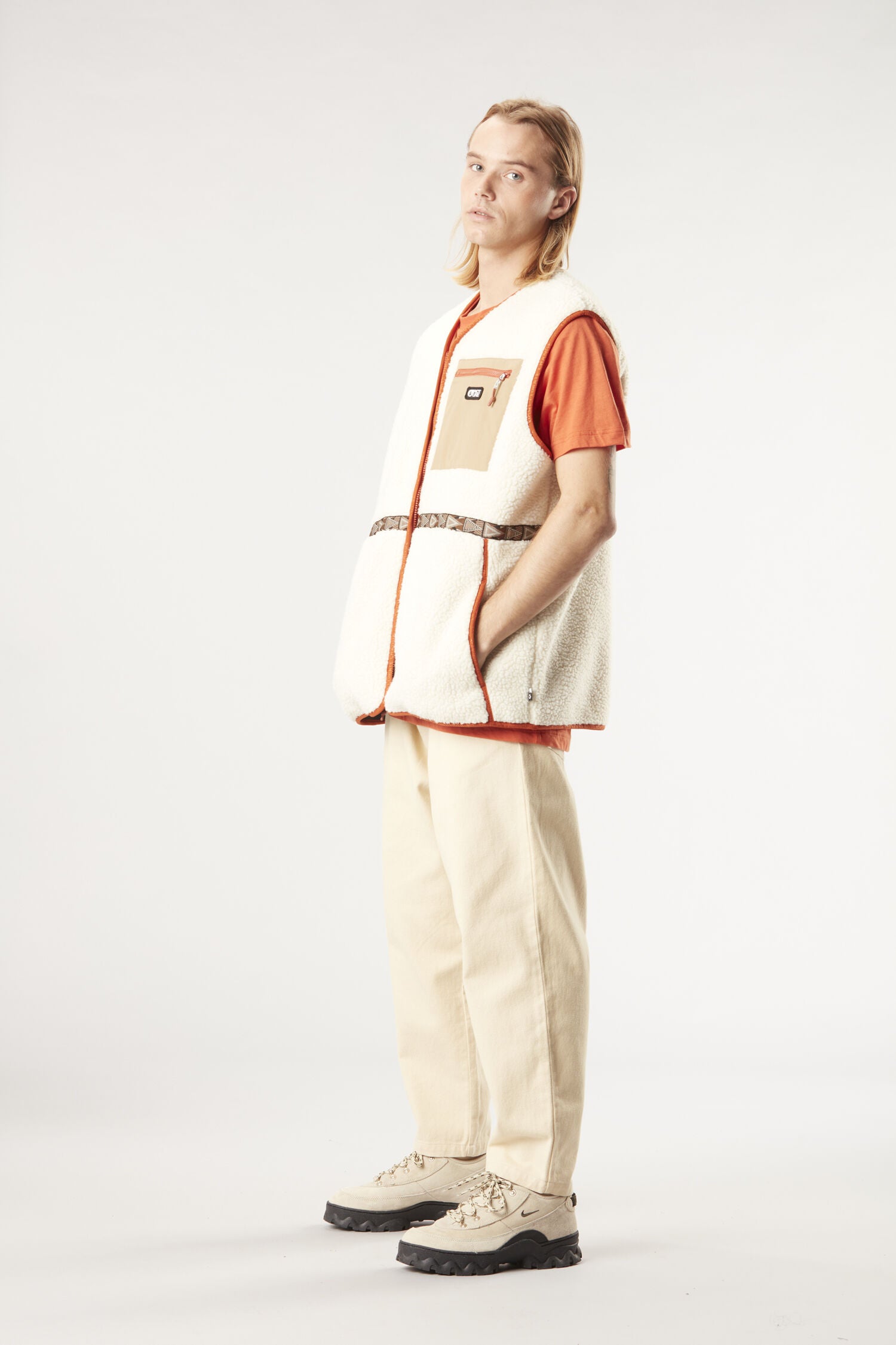 GALIWIN FLEECE VEST __color:Tofu#17