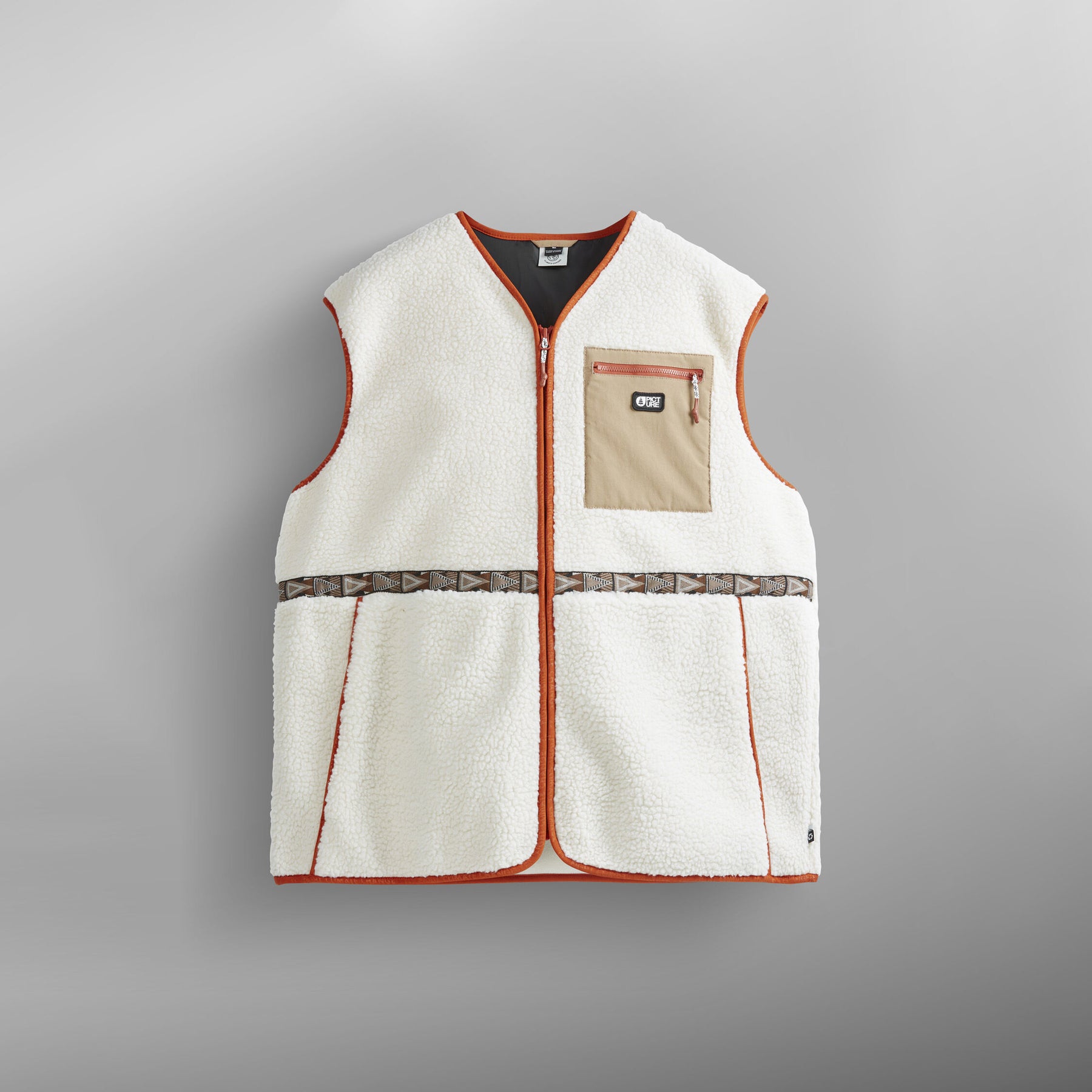 GALIWIN FLEECE VEST __color:Tofu#13