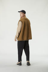 GALIWIN FLEECE VEST __color:Chocolate#9