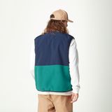 GALIWIN FLEECE VEST __color:Brush_Print#2
