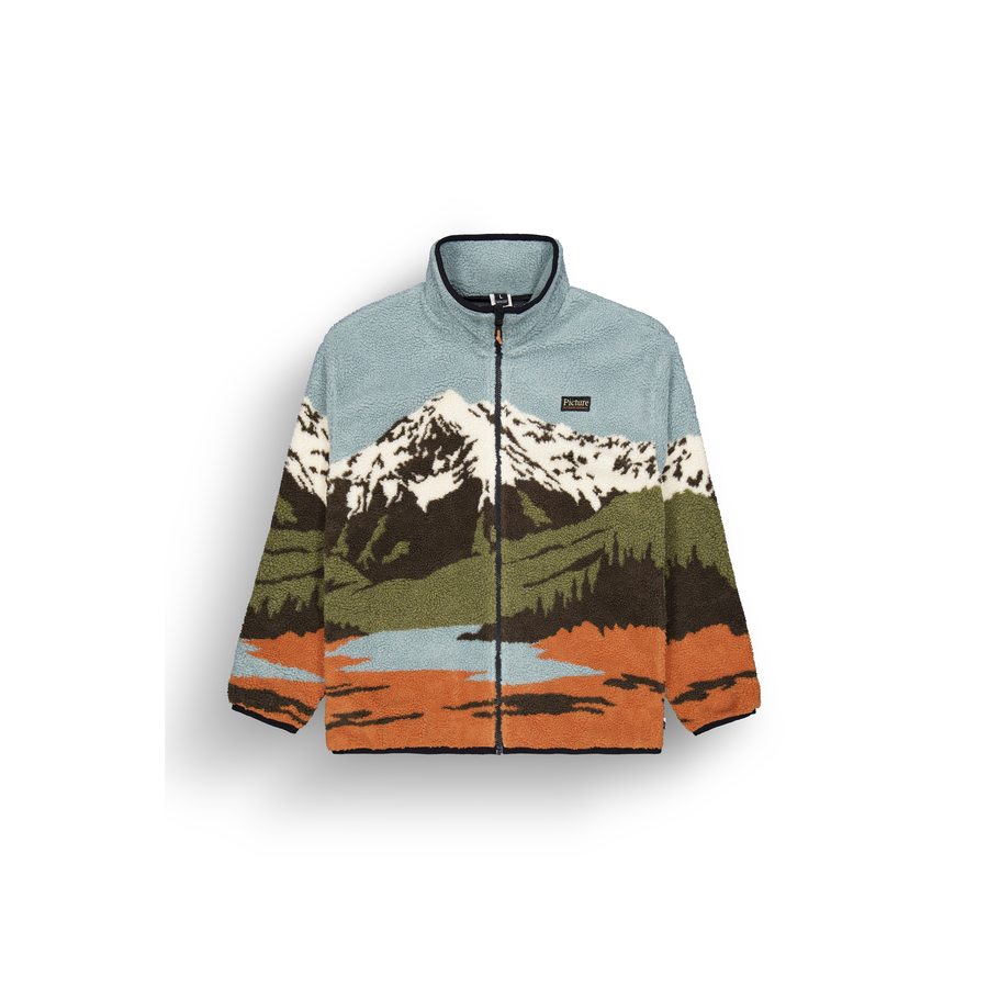 HAFDALS ZIP FLEECE __color:Mountain#13