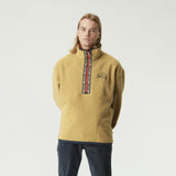 GAMVIK 1/4 ZIP FLEECE __color:Fennel_Seed-Dark_Blue#22