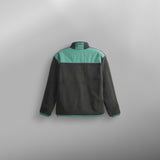 GAMVIK 1/4 ZIP FLEECE __color:Black-Bayberry#8