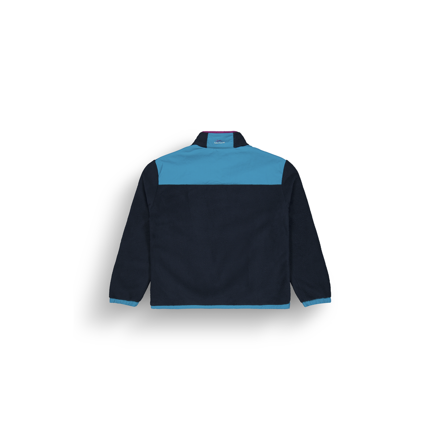 GAMVIK 1/4 ZIP FLEECE __color:Dark_Blue#21