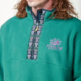GAMVIK 1/4 ZIP FLEECE __color:Bayberry#3