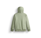 YINNI PLUSH ZIP HOODIE __color:Green_Spray#13