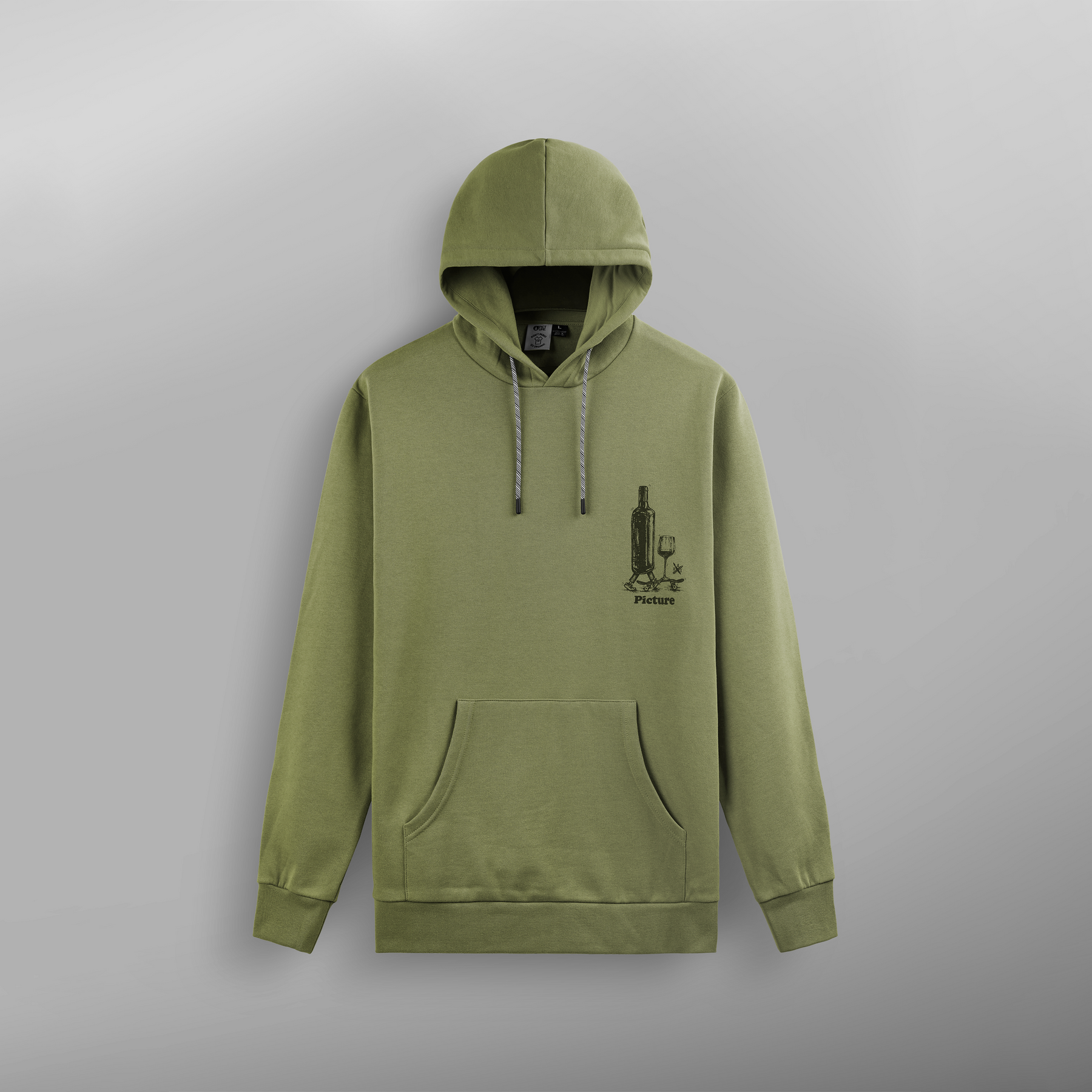 D&S WINERIDER HOODIE __color:Green_Spray#6