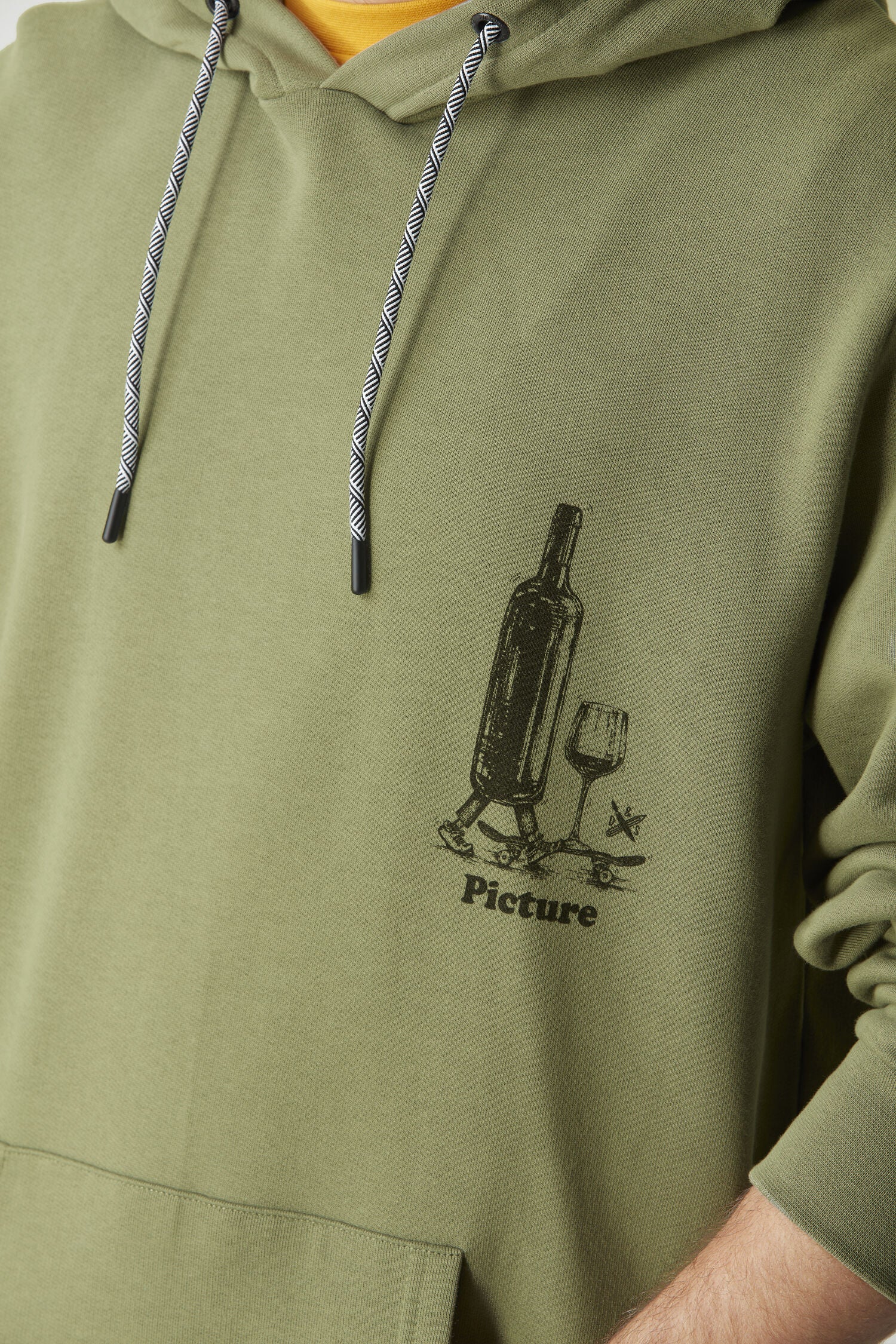 D&S WINERIDER HOODIE __color:Green_Spray#4