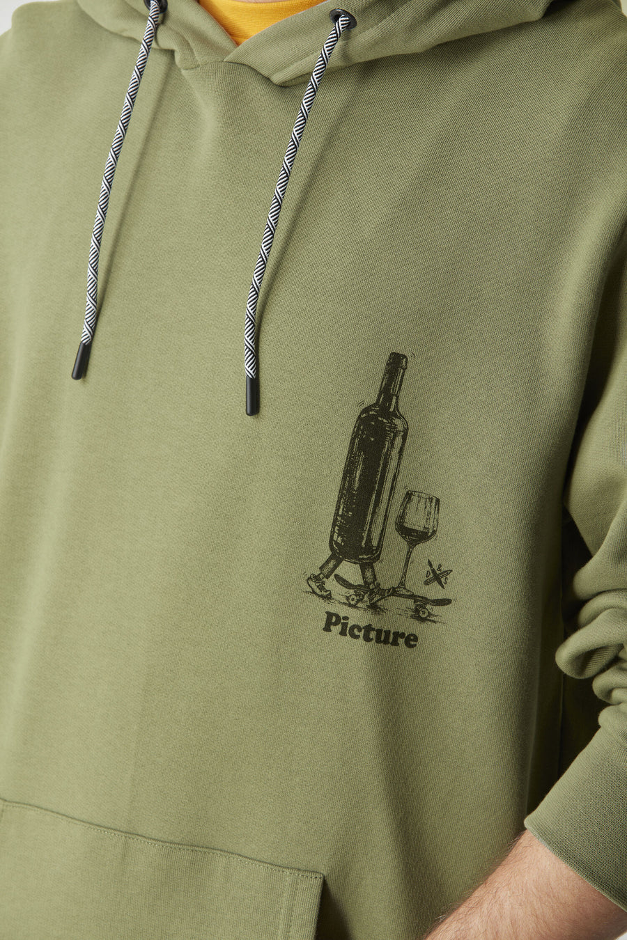 D&S WINERIDER HOODIE __color:Green_Spray#4