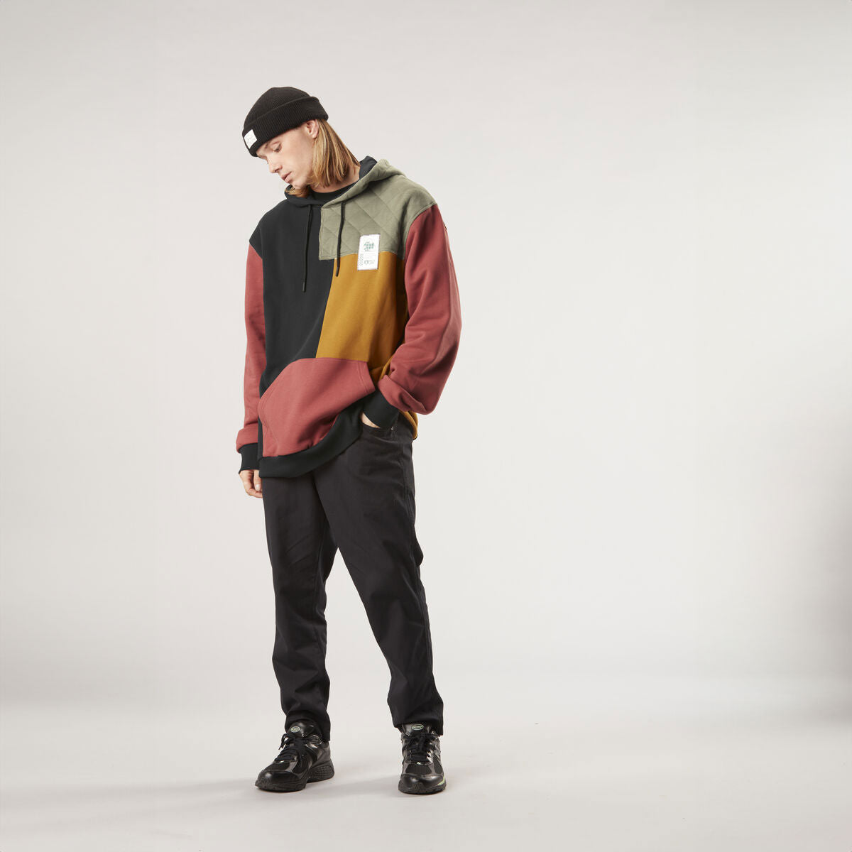 GIBAO HOODIE __color:Patchwork_A#4