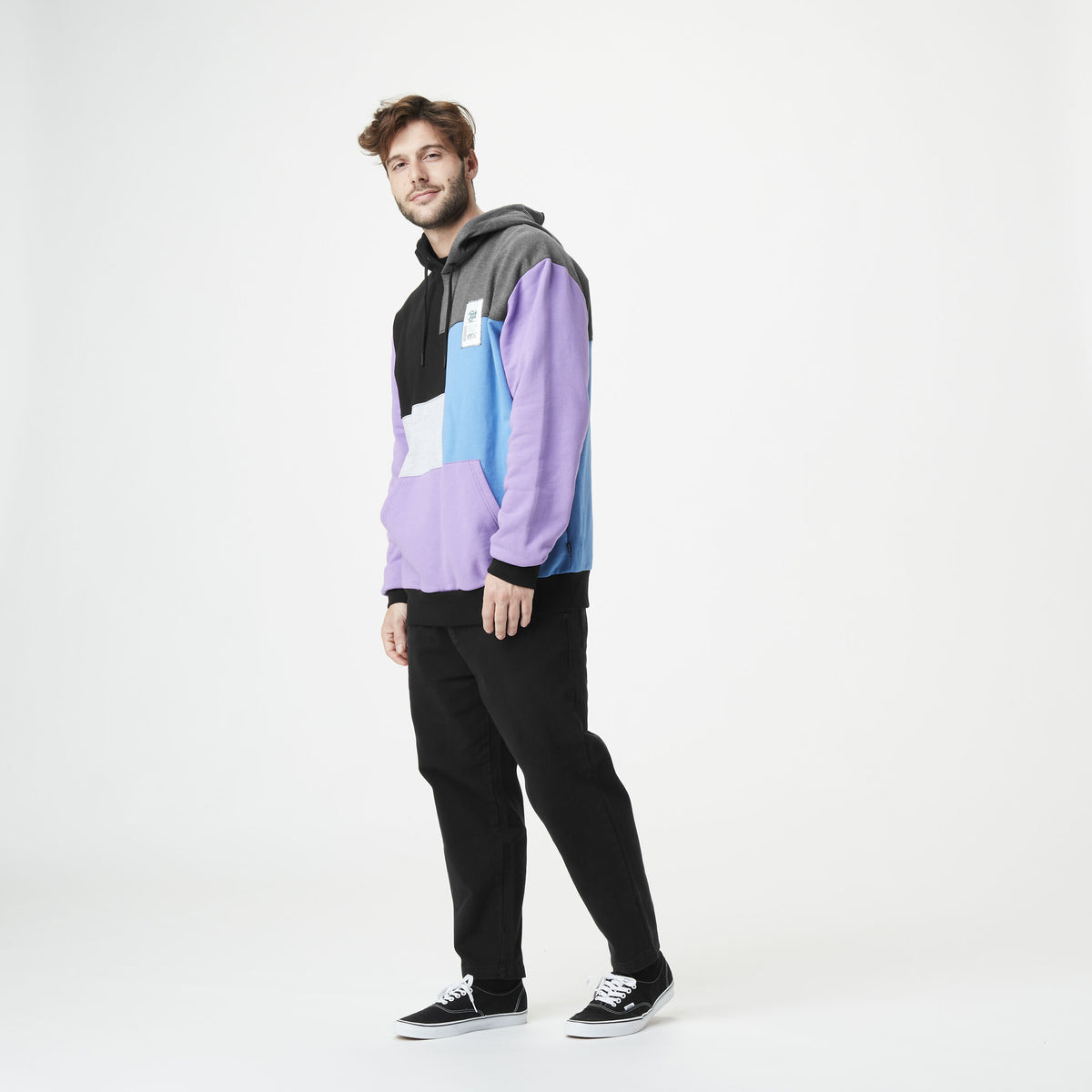 GIBAO HOODIE __color:Patchwork_B#8