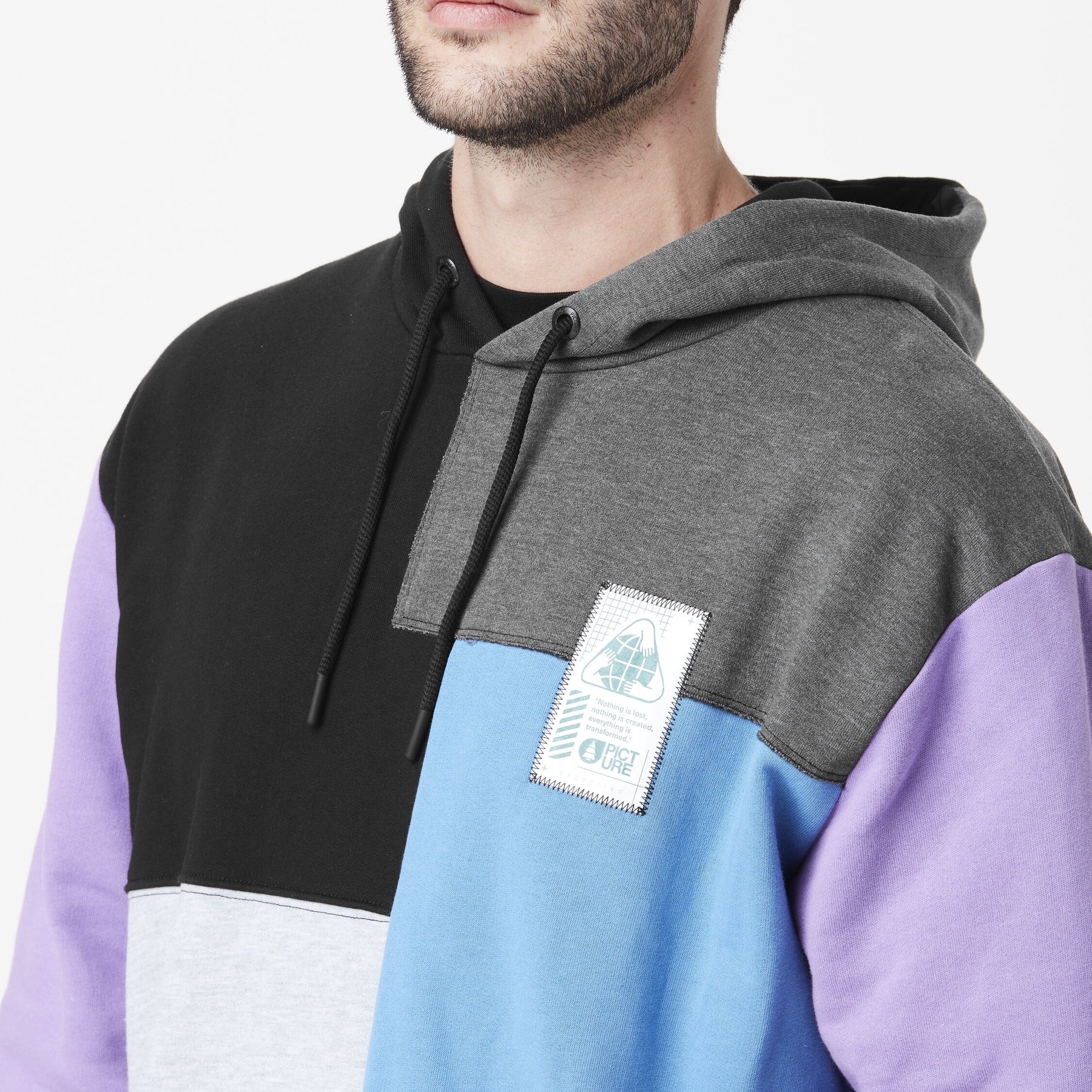 GIBAO HOODIE __color:Patchwork_B#11