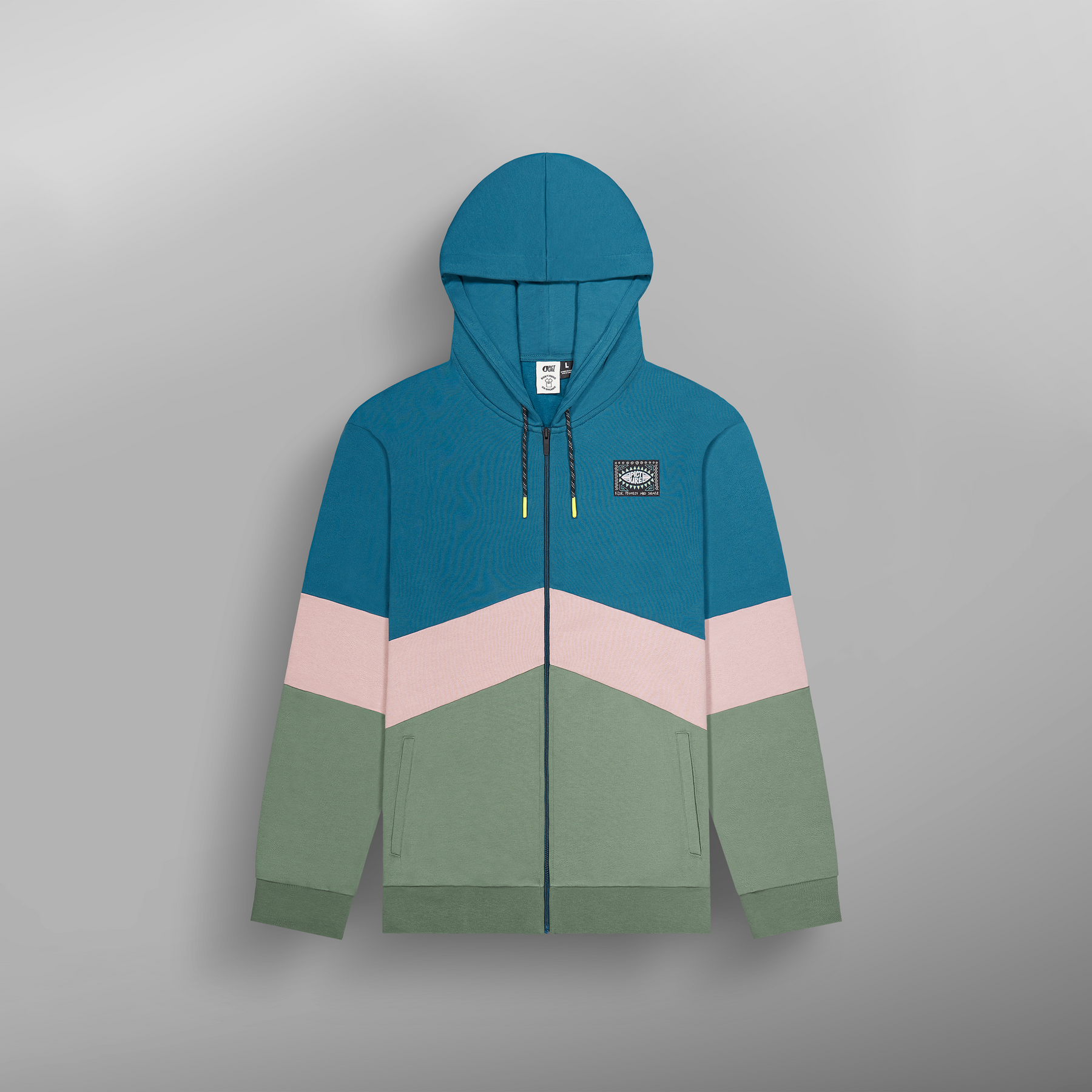 KLOB ZIP HOODIE __color:Roc_Blue#5