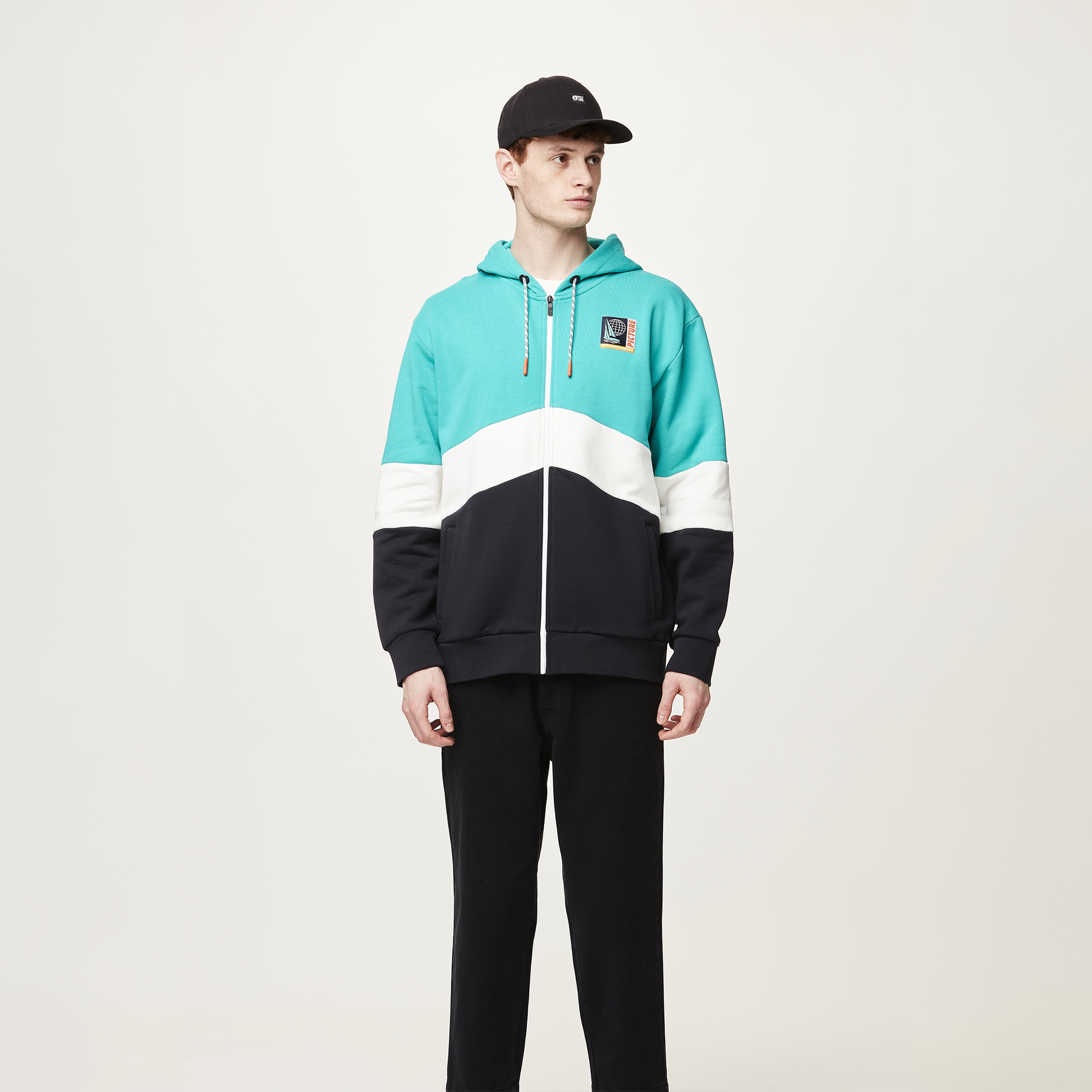 KLOB ZIP HOODIE __color:Spectra_Green#7