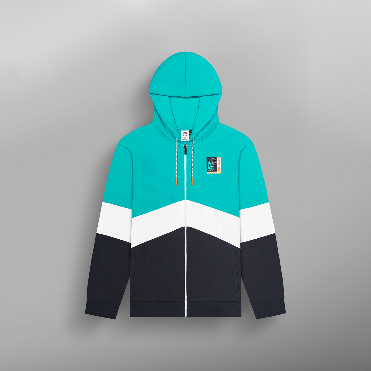 KLOB ZIP HOODIE __color:Spectra_Green#12