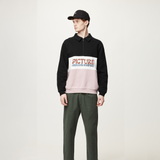 CARAWA ZIP SWEATER __color:Woodrose#7