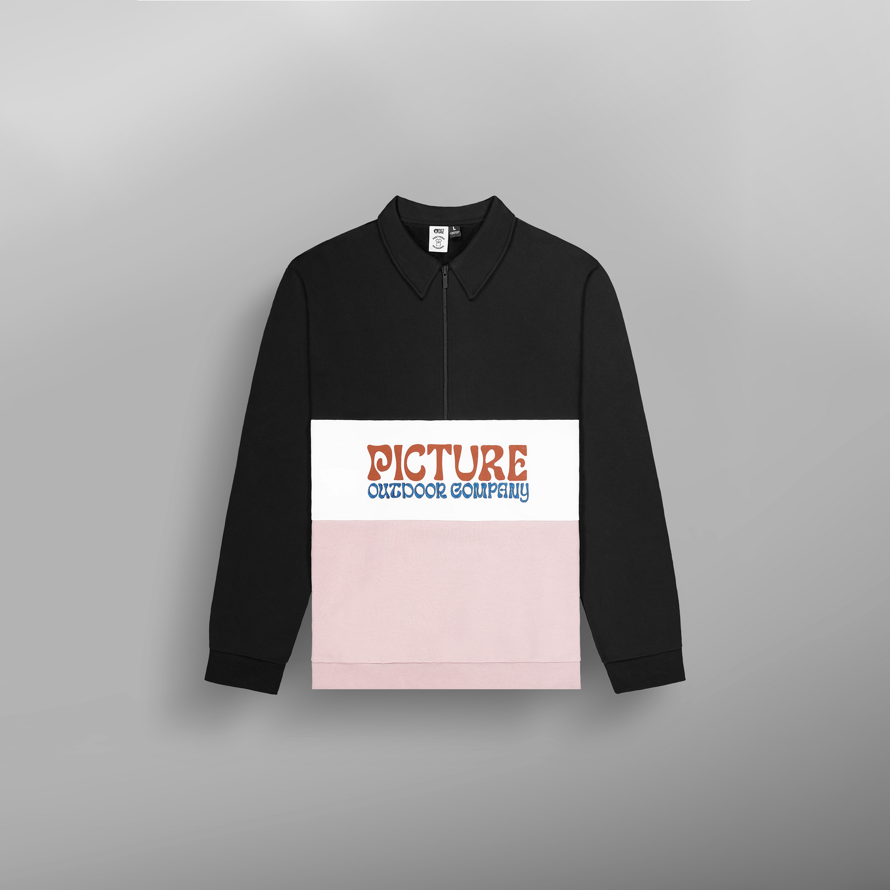 CARAWA ZIP SWEATER __color:Woodrose#12