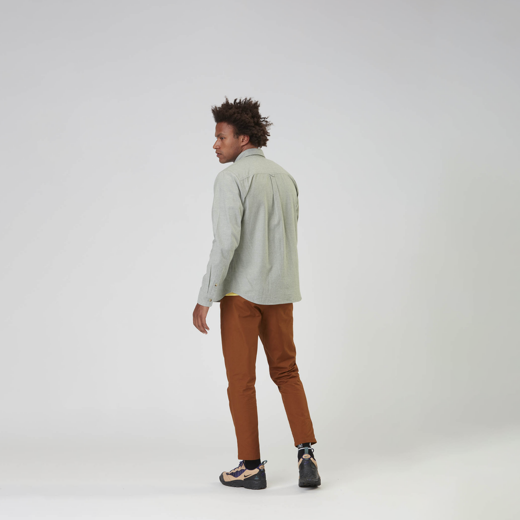 COLLEY SHIRT __color:Green_Spray#16