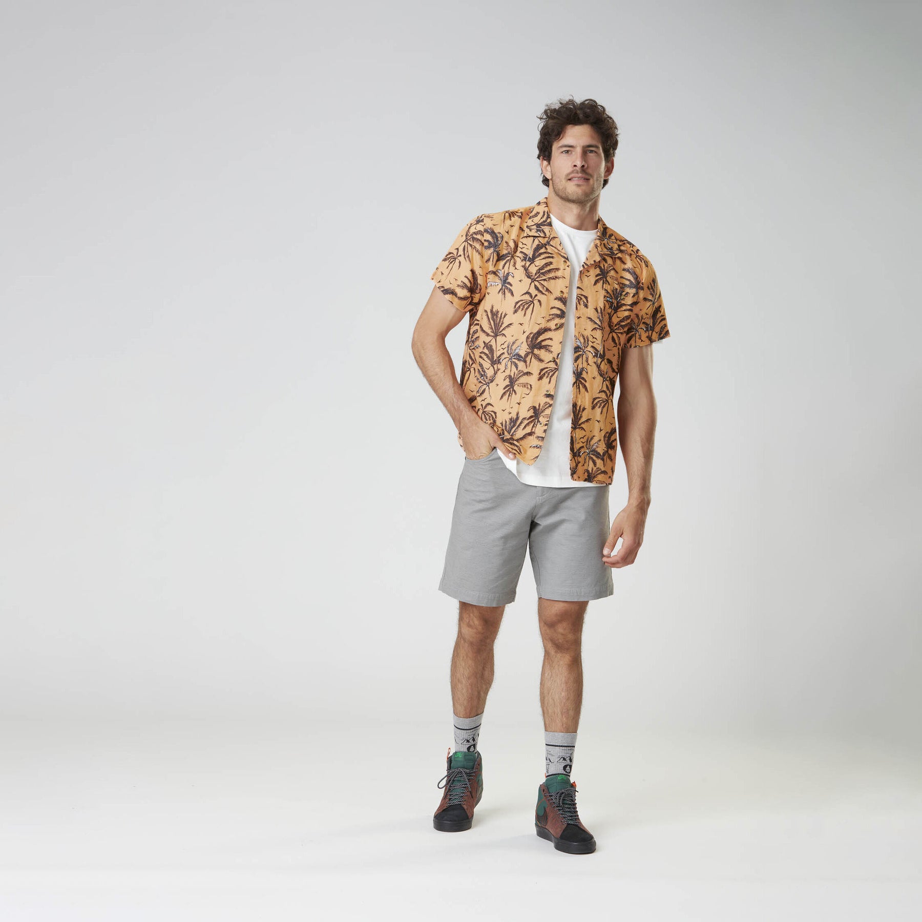 MOKARA SHIRT __color:Palmtree_Print#30
