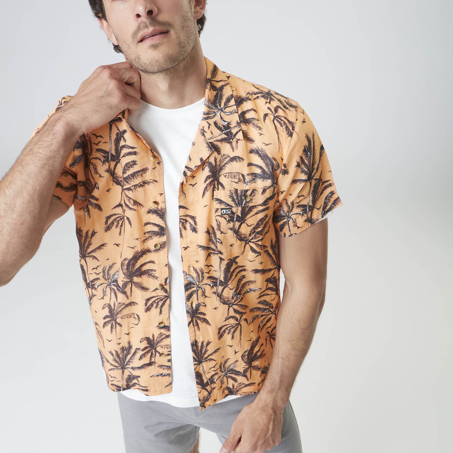 MOKARA SHIRT __color:Palmtree_Print#34